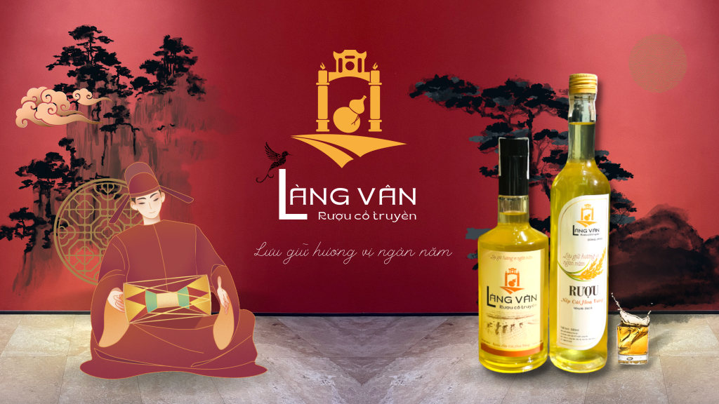 Rượu nếp cái hoa vàng làng Vân