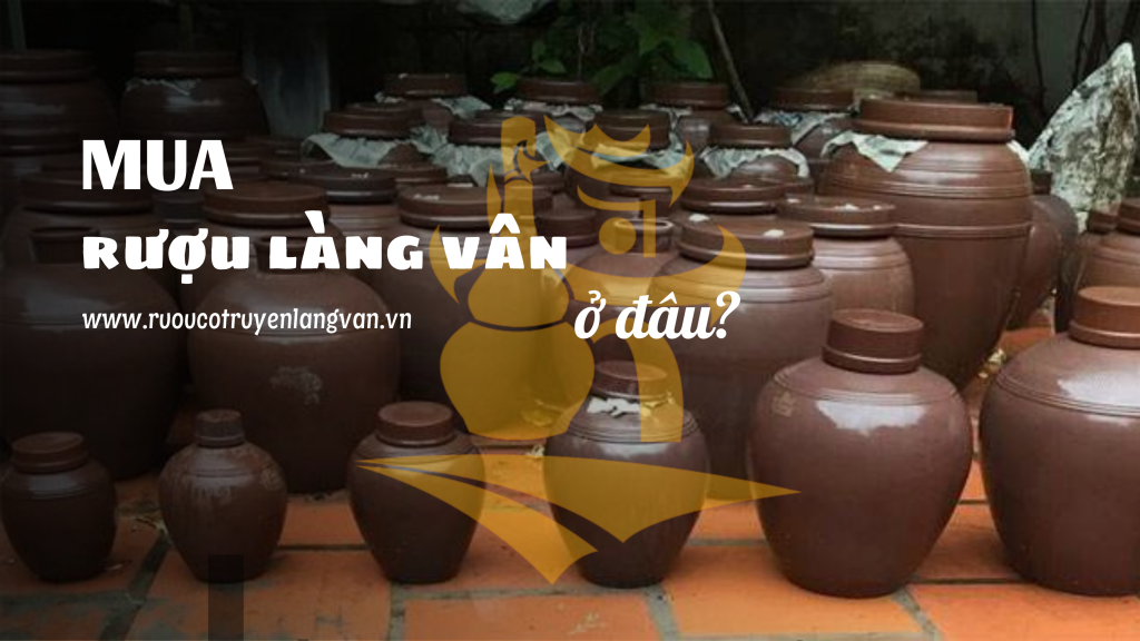 Mua rượu làng Vân